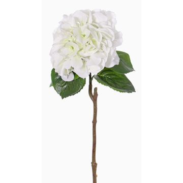 Hortensia sintética CHIDORI, blanco-verde, 60cm, Ø20cm