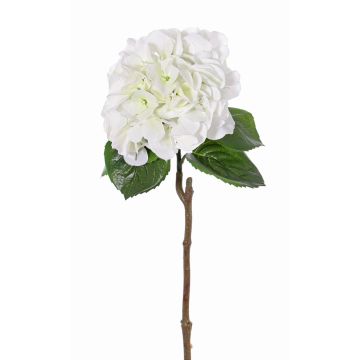 Hortensia sintética CHIDORI, blanco-verde, 60cm, Ø20cm