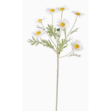 Margarita de plástico LEONIA, blanca, 60cm, Ø5cm Margarita de plástico LEONIA, blanca, 60cm, Ø5cm