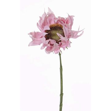 Girasol de plástico JANIKA, rosa pálido, 60cm, Ø13cm