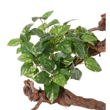 Poto artificial NAEL, con palo, protección anti incendios, verde-blanco, 50cm Poto artificial NAEL, con palo, protección anti incendios, verde-blanco, 50cm