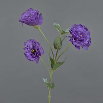 Flor falsa Lisianthus JENO, violeta, 70cm
