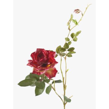 Rama de rosa artificial BEATA, rosa, 75cm Rama de rosa artificial BEATA, rosa, 75cm