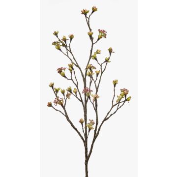 Rama de arce de plástico LIUVA, floración, rosa, 110cm Rama de arce de plástico LIUVA, floración, rosa, 110cm