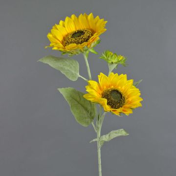 Girasol de plástico IVONA, amarillo, 60cm