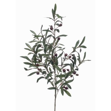 Rama de olivo artificial CARSON con aceitunas, 100cm