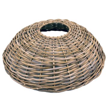 Soporte para árbol de Navidad, cesta JERICHO de ratán, gris-marrón, 21cm, Ø87cm Soporte para árbol de Navidad, cesta JERICHO de ratán, gris-marrón, 21cm, Ø87cm