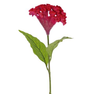 Flor artificial «cresta de gallo» ANUBIS, violeta-rojo, 60 cm, Ø 14 cm Flor artificial «cresta de gallo» ANUBIS, violeta-rojo, 60 cm, Ø 14 cm
