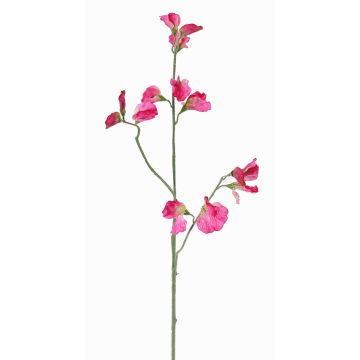 Flor decorativa Lathyrus ASFALOTH, rosa intenso, 65 cm, Ø 3-5 cm