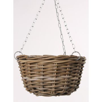 Cesta colgante para plantas NICOLINA, beige, 18 cm, Ø 30 cm Cesta colgante para plantas NICOLINA, beige, 18 cm, Ø 30 cm