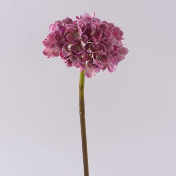 Flor decorativa de hortensia MANDISA, violeta, 45 cm, Ø 16 cm Flor decorativa de hortensia MANDISA, violeta, 45 cm, Ø 16 cm