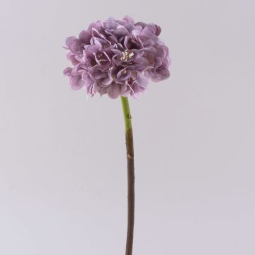 Flor decorativa de hortensia MANDISA, rosa, 45 cm, Ø 16 cm