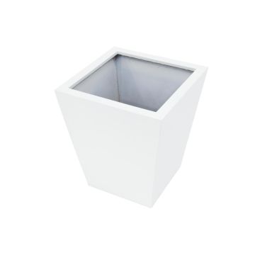 Maceta ORNELLO, blanca, 50 x 45 x 45 cm Maceta ORNELLO, blanca, 50 x 45 x 45 cm