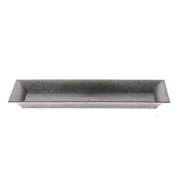 Bandeja decorativa rectangular TORMUND, plástico, negro, 36 x 17 x 2,5 cm Bandeja decorativa rectangular TORMUND, plástico, negro, 36 x 17 x 2,5 cm