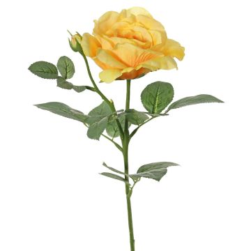 Flor decorativa rosa WAIOLA, amarilla, 65 cm, Ø 11 cm Flor decorativa rosa WAIOLA, amarilla, 65 cm, Ø 11 cm