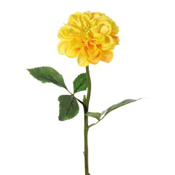 Dalia artificial TINKALA, amarilla, 60 cm, Ø 12 cm Dalia artificial TINKALA, amarilla, 60 cm, Ø 12 cm