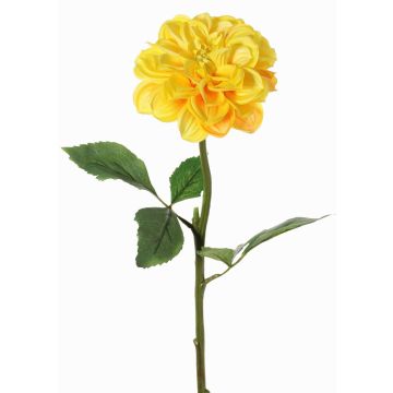 Dalia sintética TINKALA, amarilla, 60cm, Ø12cm Dalia sintética TINKALA, amarilla, 60cm, Ø12cm