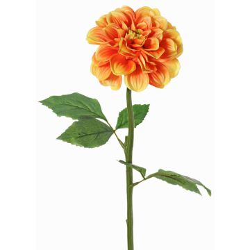 Dalia sintética TINKALA, naranja-amarillo, 60cm, Ø12cm Dalia sintética TINKALA, naranja-amarillo, 60cm, Ø12cm