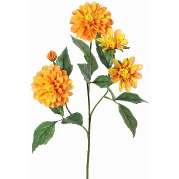 Rama decorativa de dalia QUINKA, naranja-amarillo, 70 cm Rama decorativa de dalia QUINKA, naranja-amarillo, 70 cm