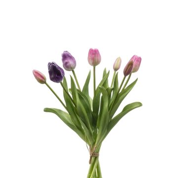 Ramo de tulipanes sintéticos surtido LONA, rosa-lila, 40cm Ramo de tulipanes sintéticos surtido LONA, rosa-lila, 40cm