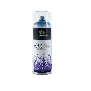 OASIS® Spray de color Aqua Colour, a base de agua, azul cielo, 400 ml
