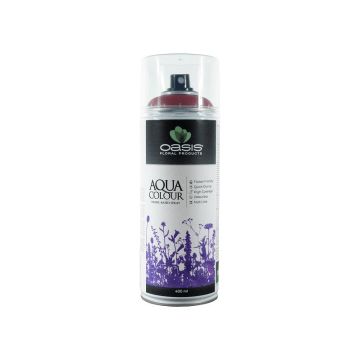 OASIS® Spray de color Aqua Colour Spray, a base de agua, burdeos, 400 ml