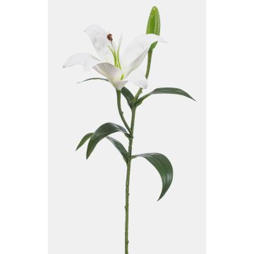 Flor artificial de lirio tigre MIXLON, blanca, 55cm, Ø13cm Flor artificial de lirio tigre MIXLON, blanca, 55cm, Ø13cm