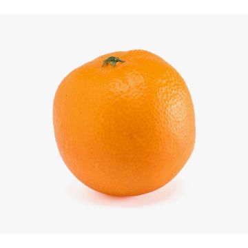 Naranja artificial CLARELIA, naranja, 7,5 cm, Ø 7,5 cm