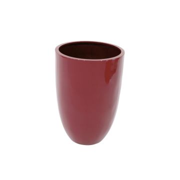 Maceta BENDO, roja, 68 cm, Ø 47 cm Maceta BENDO, roja, 68 cm, Ø 47 cm