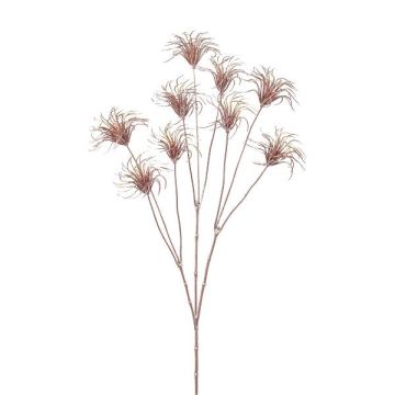 Decoración de clemátide con frutos HARWAY, rosa y dorado, 70 cm, Ø 7 cm Decoración de clemátide con frutos HARWAY, rosa y dorado, 70 cm, Ø 7 cm