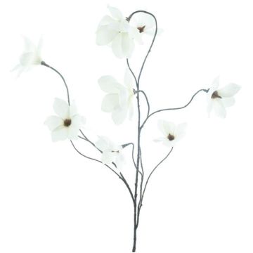 Rama decorativa de magnolia MAZANA, color crema, 125 cm Rama decorativa de magnolia MAZANA, color crema, 125 cm