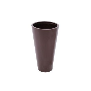 Maceta LEOPOLDO, marrón, 69 cm, Ø 39 cm Maceta LEOPOLDO, marrón, 69 cm, Ø 39 cm