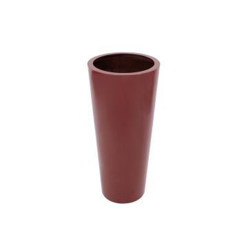 Maceta LEOPOLDO, roja, 110 cm, Ø 50 cm Maceta LEOPOLDO, roja, 110 cm, Ø 50 cm