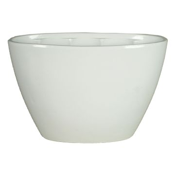 Maceta ovalada de cerámica para orquídeas RODISA, blanca, 32x14,5x22,5cm Maceta ovalada de cerámica para orquídeas RODISA, blanca, 32x14,5x22,5cm