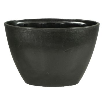 Maceta ovalada de cerámica para orquídeas RODISA, negra, 32x14,5x22,5cm Maceta ovalada de cerámica para orquídeas RODISA, negra, 32x14,5x22,5cm