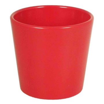 Maceta para orquídeas BANEH, cerámica, rojo, 12,5cm, Ø13,5cm