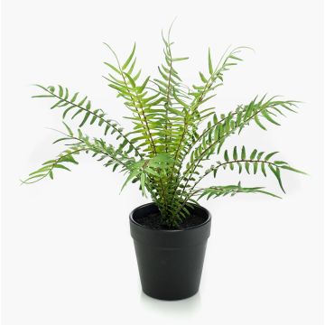 Planta artificial de helecho acanalado CASCOT, verde, 20 cm