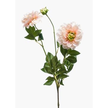 Flor artificial dalia NAXOS con flores, rosa y verde, 70 cm, Ø 10-11 cm Flor artificial dalia NAXOS con flores, rosa y verde, 70 cm, Ø 10-11 cm