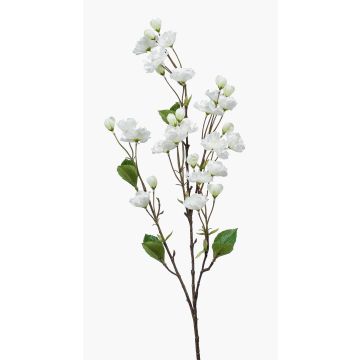 Rama decorativa de cerezo ornamental AKEMI con flores, blanca, 90 cm Rama decorativa de cerezo ornamental AKEMI con flores, blanca, 90 cm