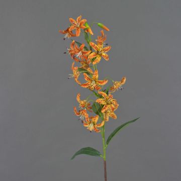 Flor artificial de lirio tigre ARAMAIO, naranja, 80 cm, Ø 13 cm Flor artificial de lirio tigre ARAMAIO, naranja, 80 cm, Ø 13 cm