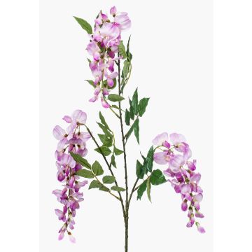 Rama de glicinia artificial ONORATO con flores, morada, 70 cm Rama de glicinia artificial ONORATO con flores, morada, 70 cm