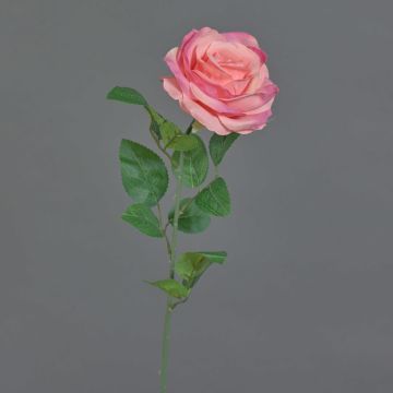 Rosa artificial PEZOS, rosa-fucsia, 60 cm, Ø 10 cm Rosa artificial PEZOS, rosa-fucsia, 60 cm, Ø 10 cm