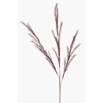 Rama decorativa de hierba pluma con panículas YECORA, rojo burdeos, 130 cm Rama decorativa de hierba pluma con panículas YECORA, rojo burdeos, 130 cm