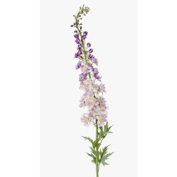 Flor artificial grande de espuela de caballero SZILVIA, lila claro, 130 cm