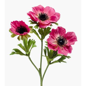 Flor artificial de anémona RUBINA, rosa, 55 cm, Ø 4-10 cm Flor artificial de anémona RUBINA, rosa, 55 cm, Ø 4-10 cm