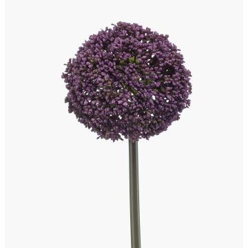 Flor artificial Allium TUXLON, lila oscuro, 75 cm