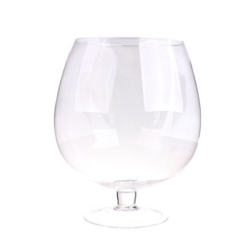 Copa de coñac grande LIAM, transparente, 38cm, Ø23cm/Ø31cm