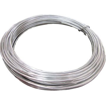 Alambre de aluminio lacado en plata TANEA, 12m, Ø2mm Alambre de aluminio lacado en plata TANEA, 12m, Ø2mm