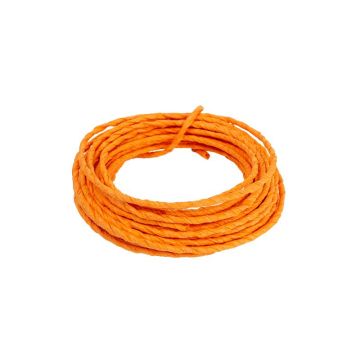 Alambre de papel para manualidades WALLIS, naranja, 5 m, Ø 1,5 mm Alambre de papel para manualidades WALLIS, naranja, 5 m, Ø 1,5 mm