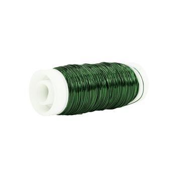 Alambre para enrollar UTINA, verde, 50g, 60m, Ø0,3mm Alambre para enrollar UTINA, verde, 50g, 60m, Ø0,3mm